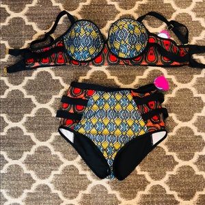 GabiFresh x Swimsuits For All Printed Bikini